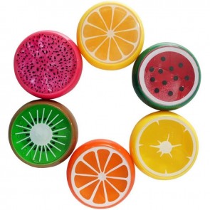 Set of 6 Fruits Filled With Slime